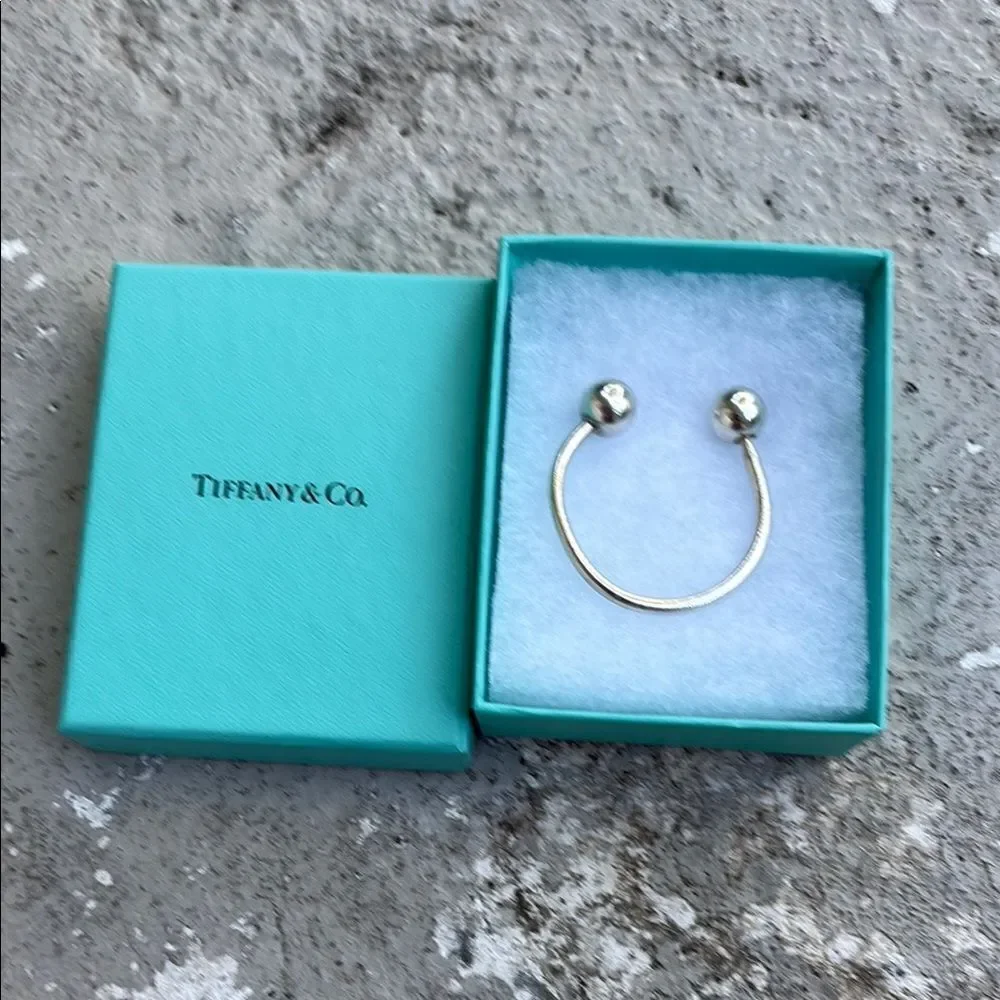 Tiffany Sterling silver key ring